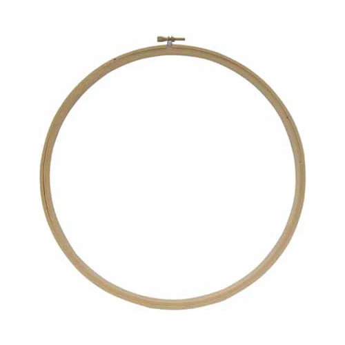 Embroidery Hoop - Round - Wood - Image 2