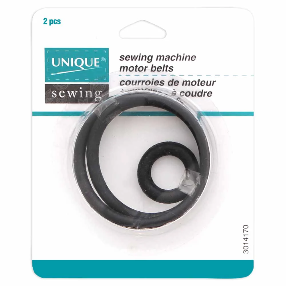 Sewing Machine Motor Belts - Set of 2 - Unique