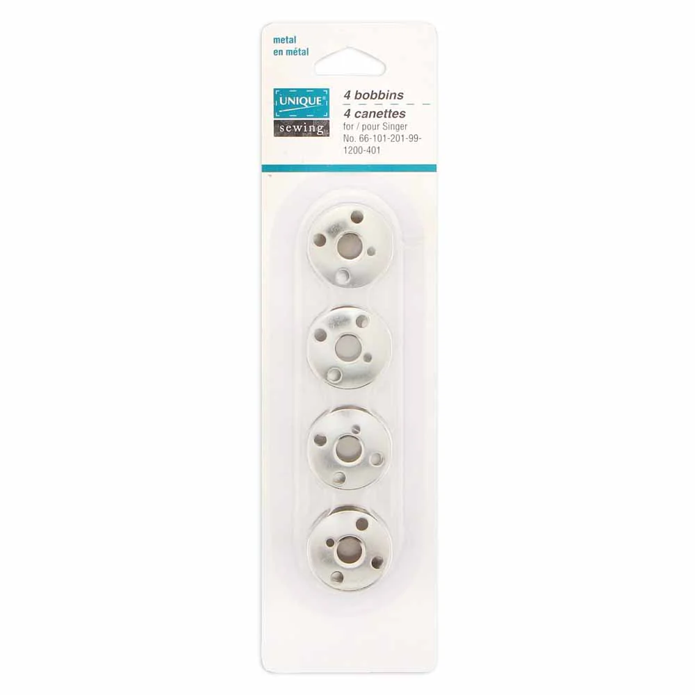 Sewing Machine Bobbins - Set of 4 - Various types