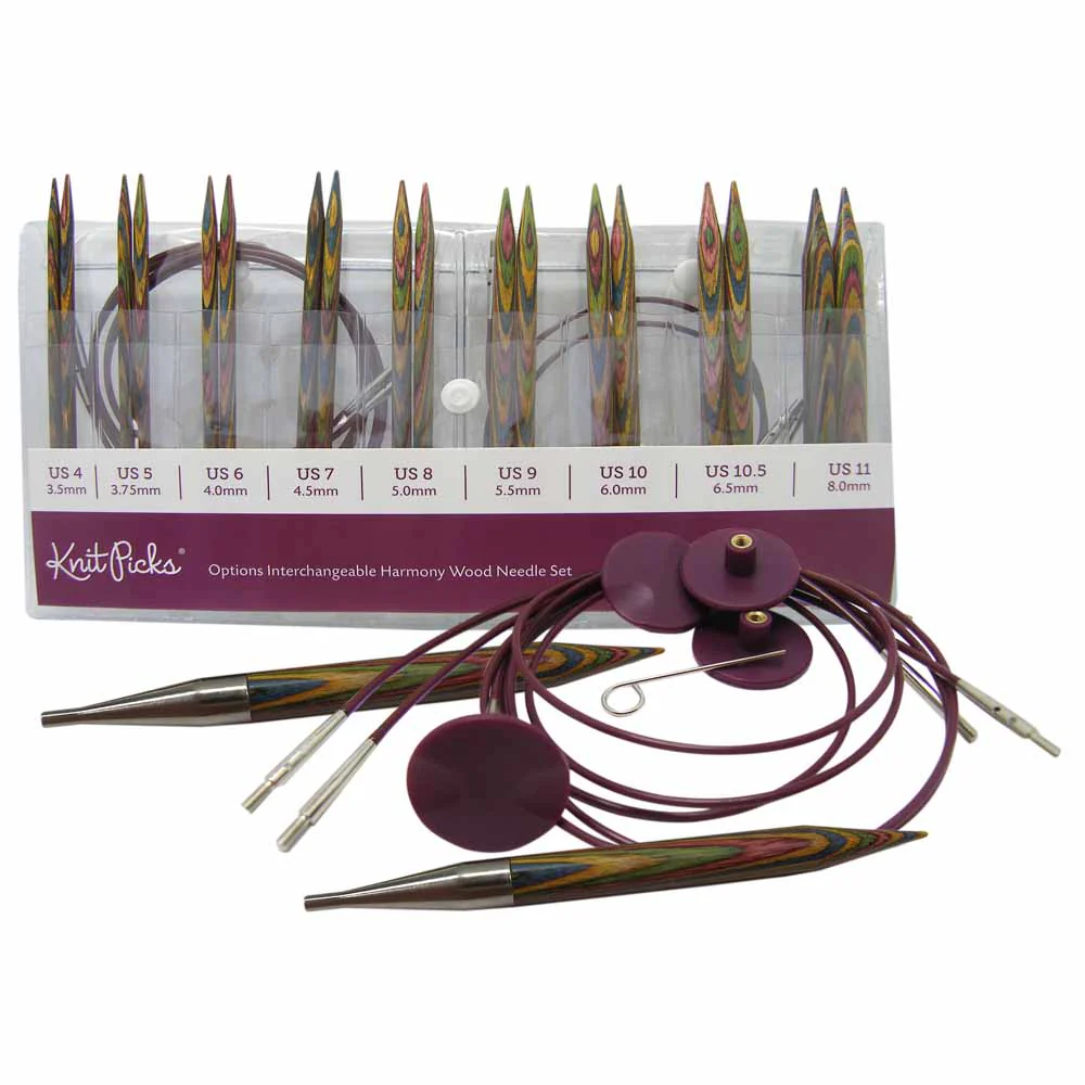 Circular Needle Set - Knit Picks Rainbow Interchangeables - Image 2