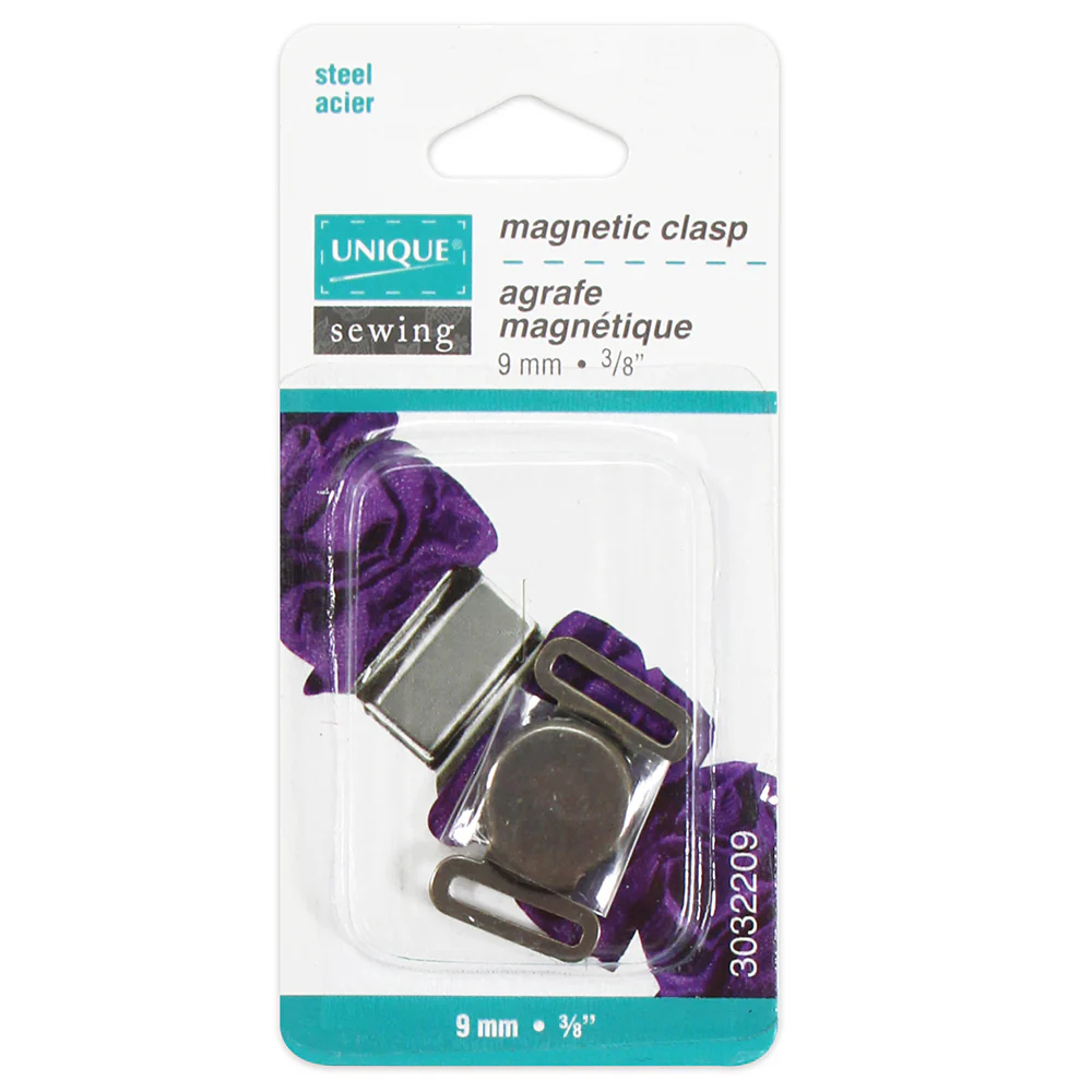 Magnetic Clasp - Antique Brass - 1 pair - UNIQUE - Image 3