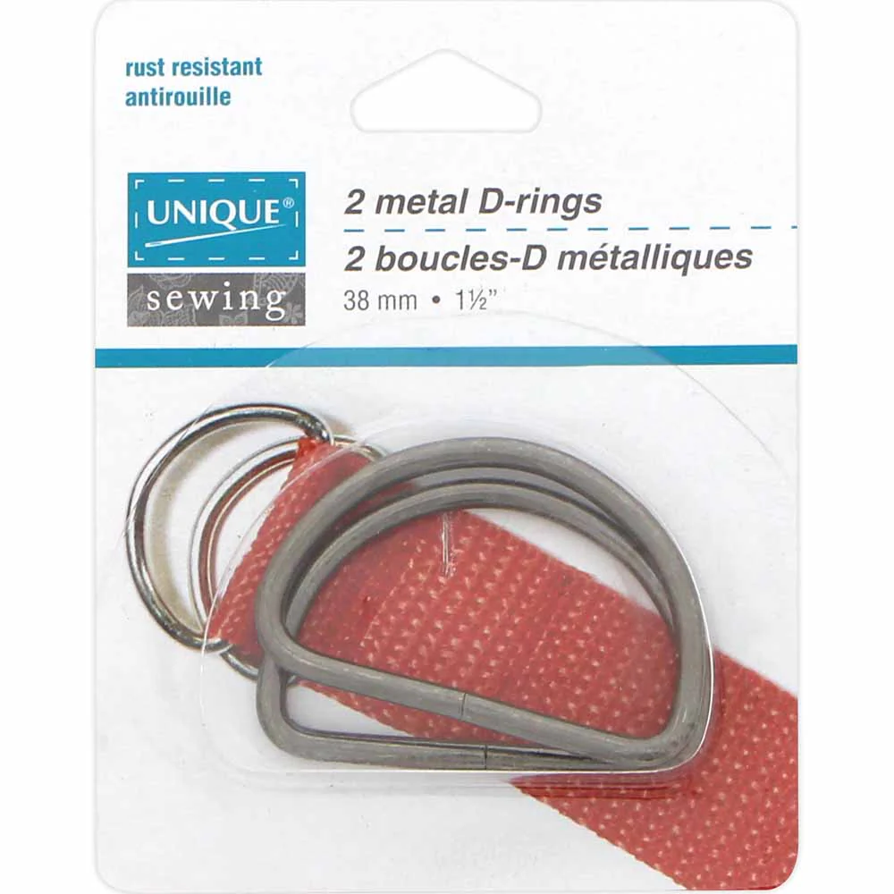 Metal D Rings - Black - Unique Brand - Image 6