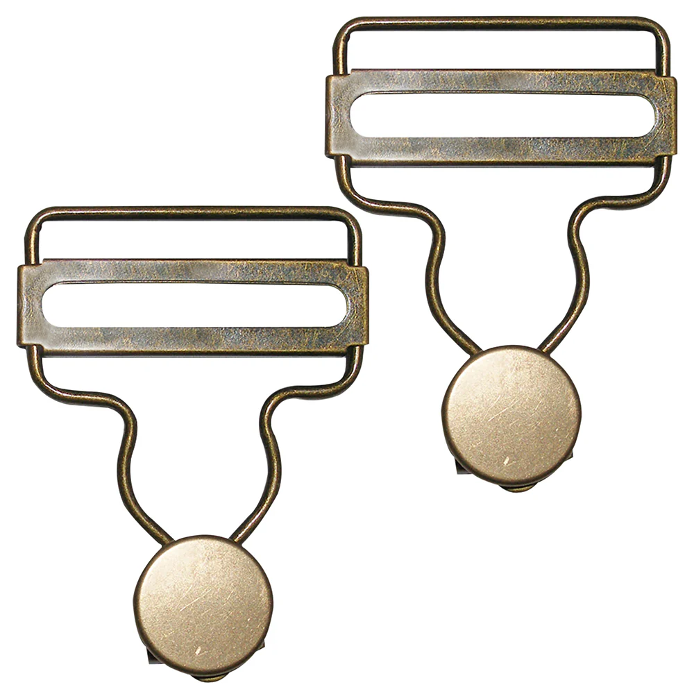 Overall Buckle - 38mm (1 1/2") - 2pcs - UNIQUE - Image 4