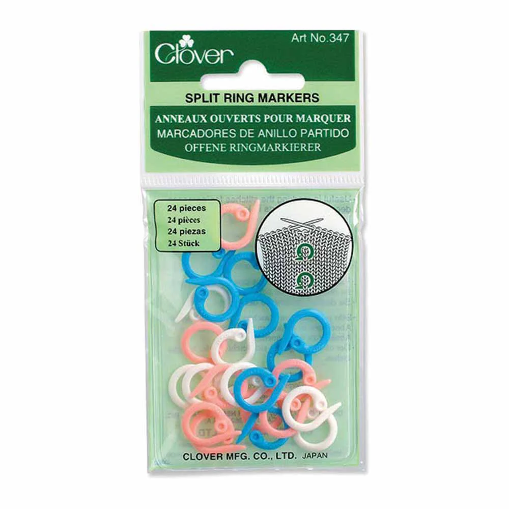 Stitch Ring Markers - Clover - Image 3