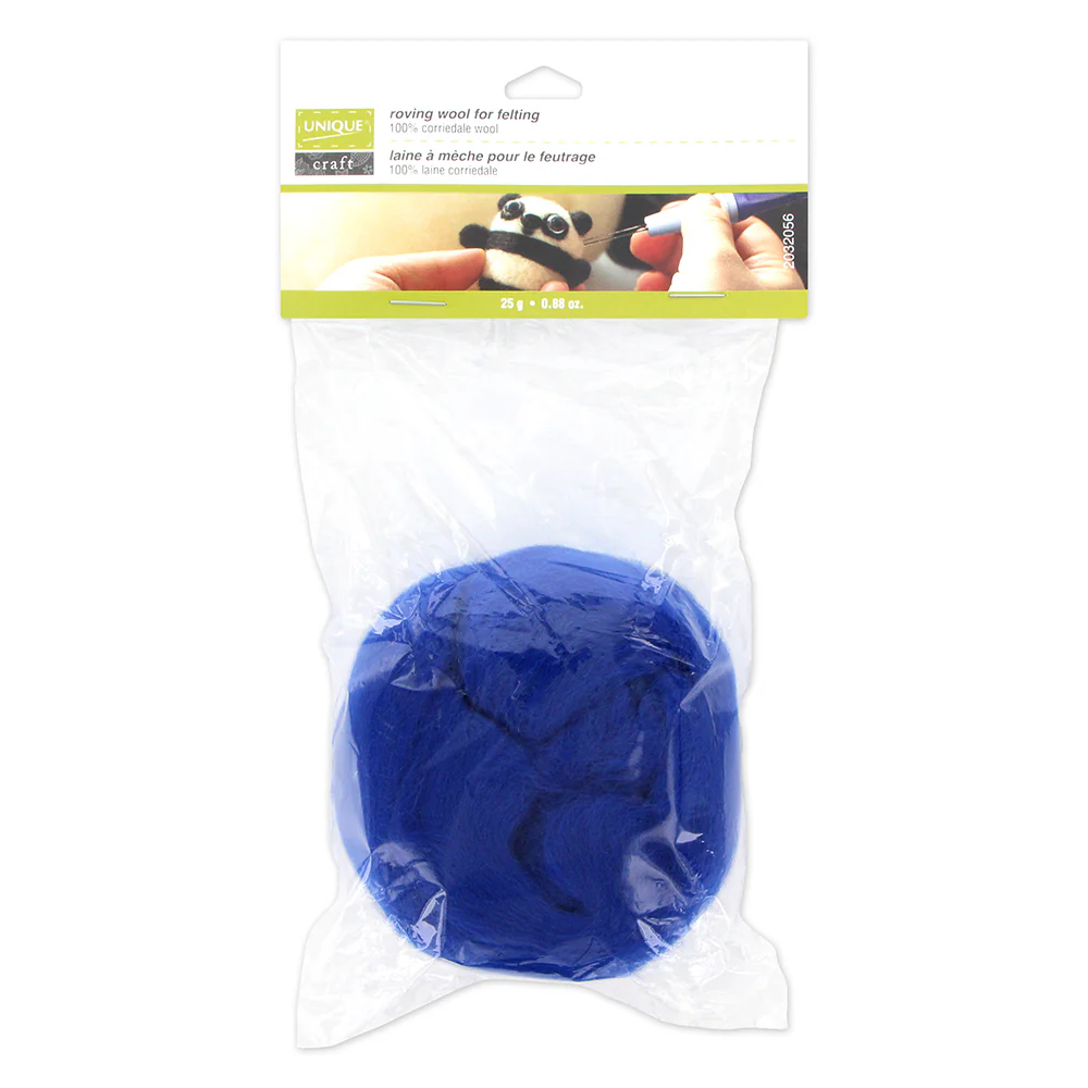 Roving Natural Wool 25g - Image 18