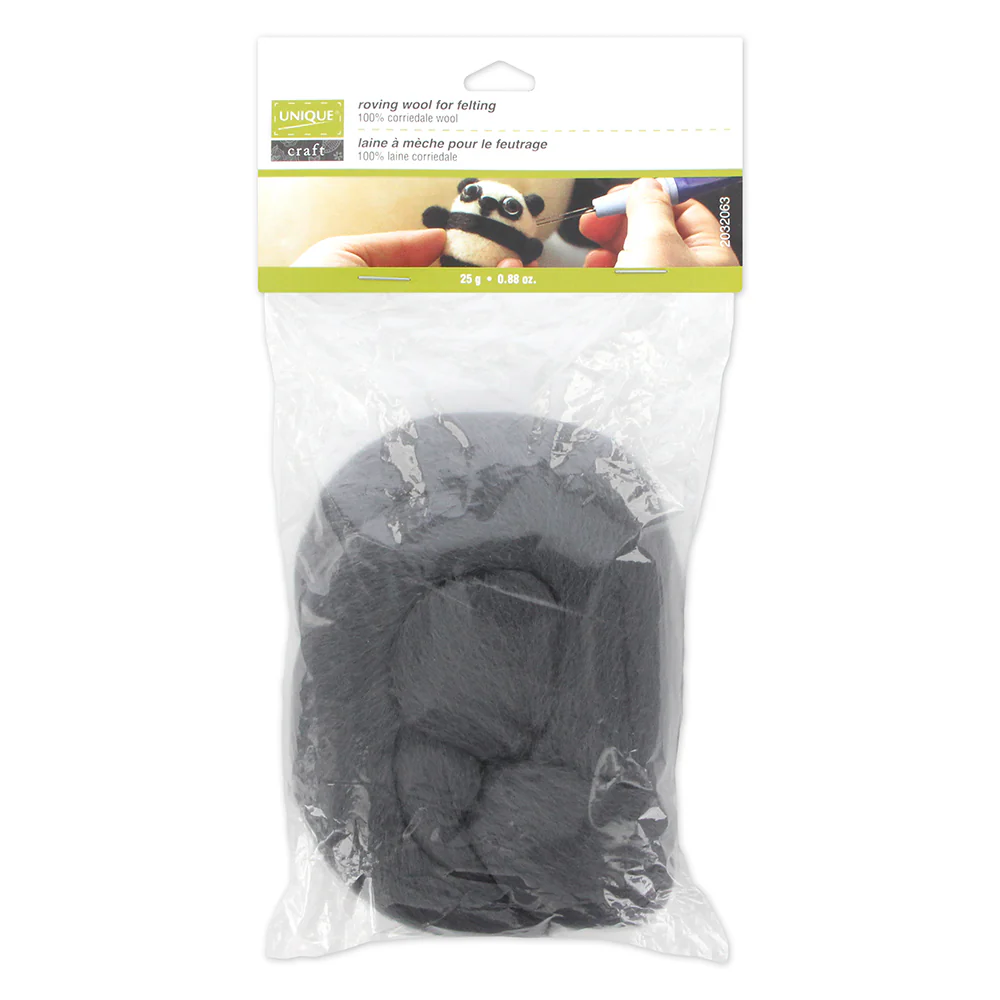Roving Natural Wool 25g - Image 28