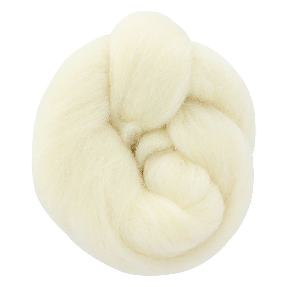 Roving Natural Wool 25g - Image 7
