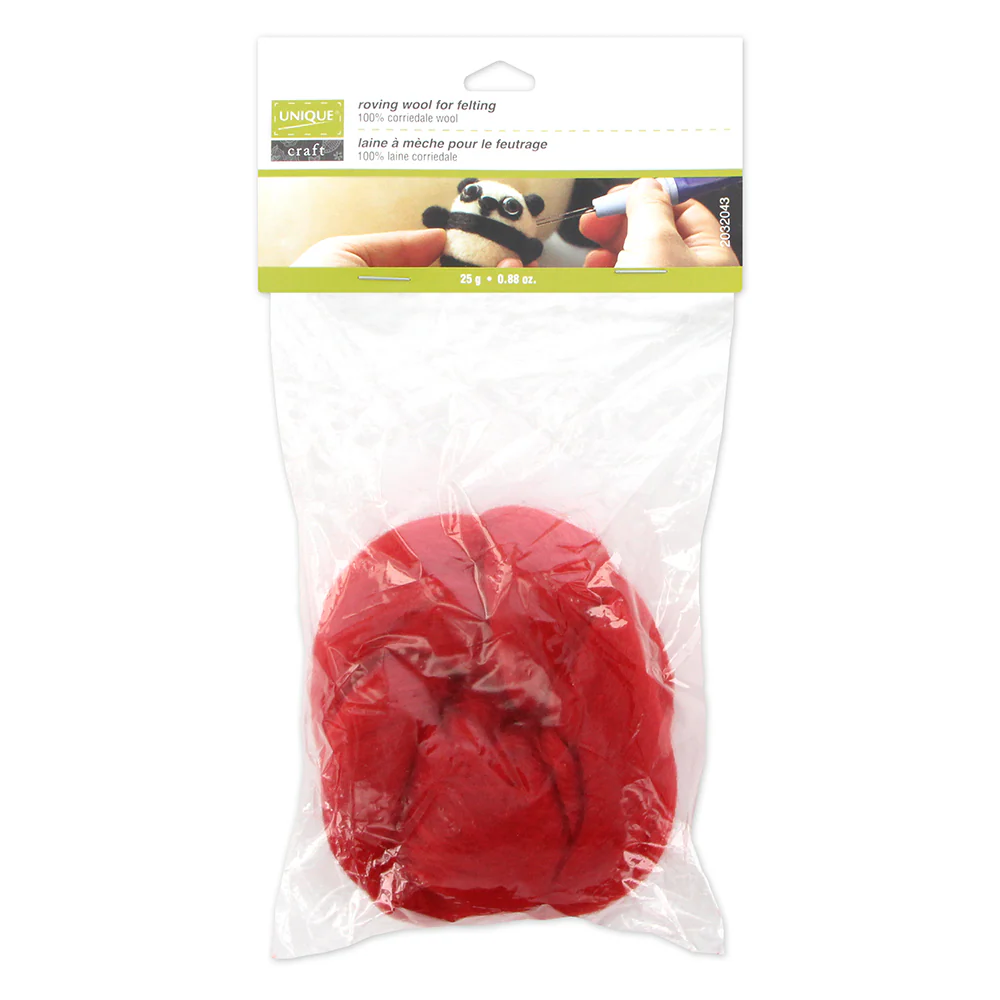 Roving Natural Wool 25g - Image 8