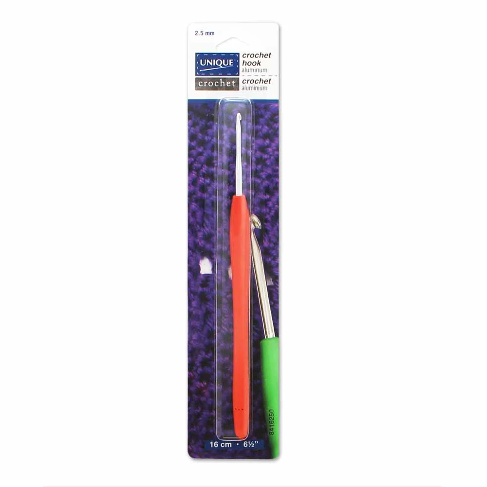 Soft Handle Crochet Hooks - 15cm (6") - Unique Brand - 2mm-7mm - Image 3