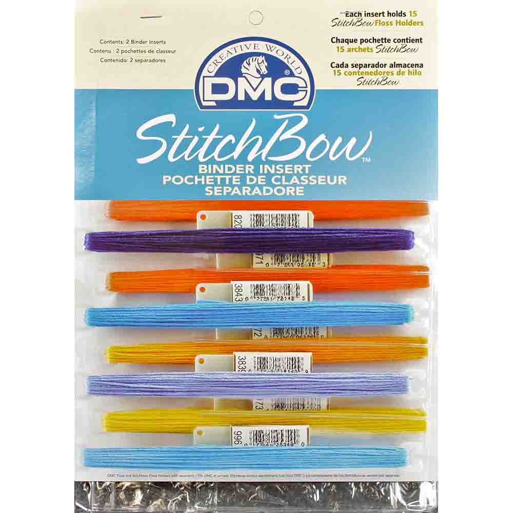 Stitch Bow Binder Inserts - DMC