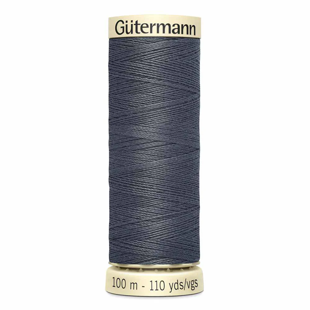 Sew-All Thread - 100m Gutermann - Black & Grey Threads - Image 11