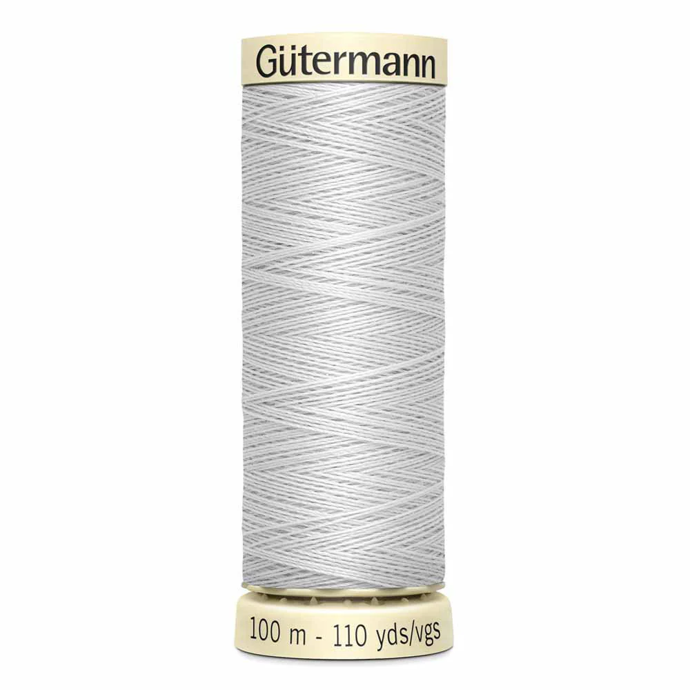 Sew-All Thread - 100m Gutermann - Black & Grey Threads - Image 2
