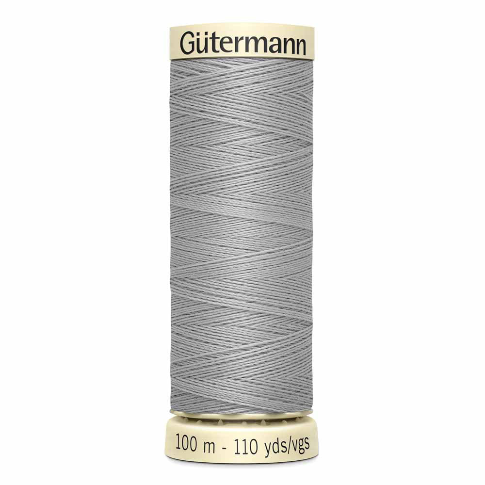 Sew-All Thread - 100m Gutermann - Black & Grey Threads - Image 3