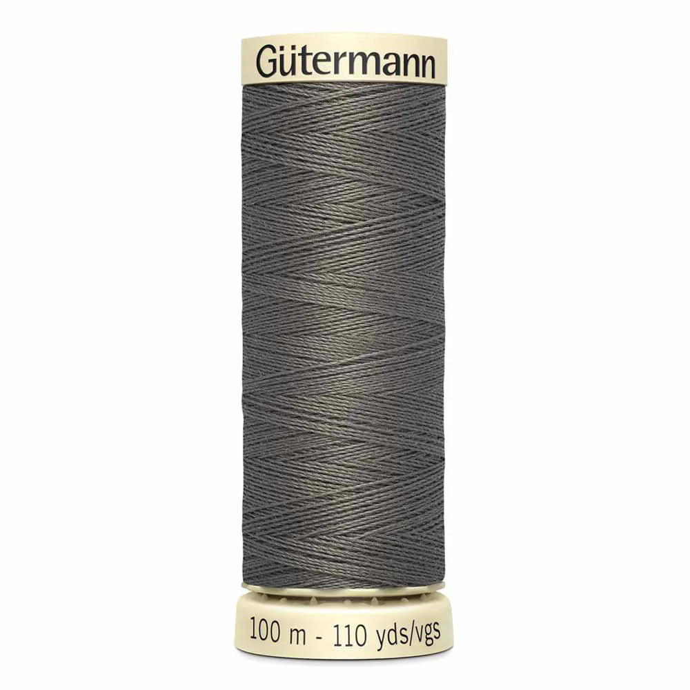 Sew-All Thread - 100m Gutermann - Black & Grey Threads - Image 6