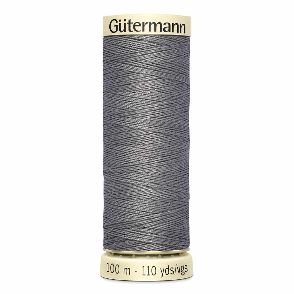 Sew-All Thread - 100m Gutermann - Black & Grey Threads - Image 7