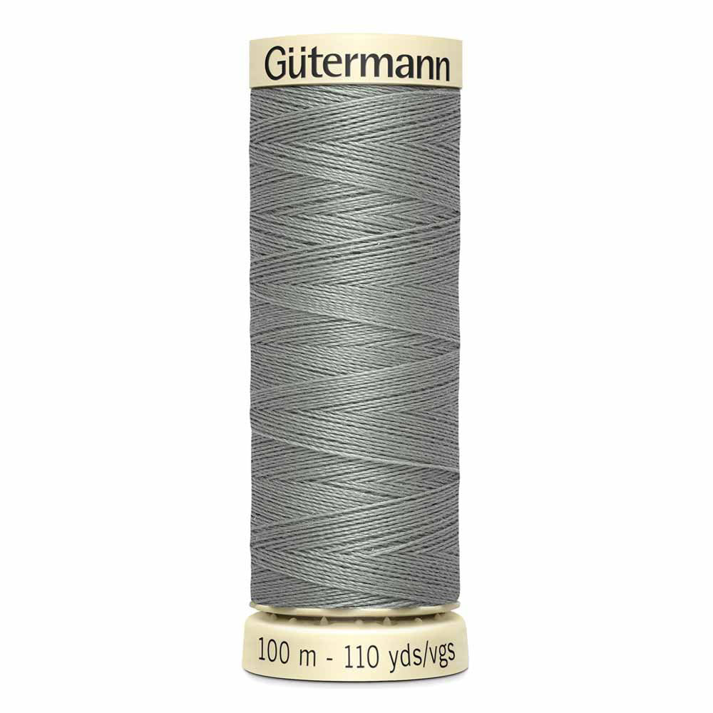 Sew-All Thread - 100m Gutermann - Black & Grey Threads - Image 8