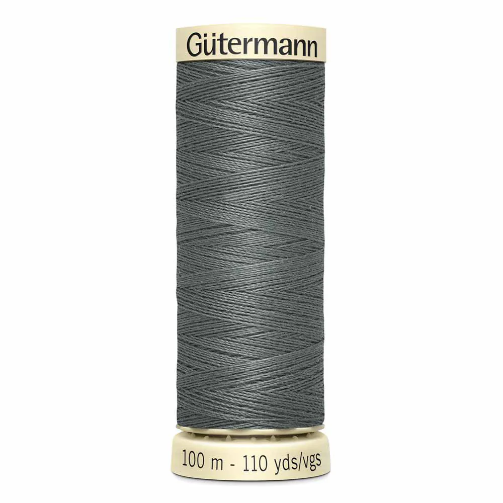 Sew-All Thread - 100m Gutermann - Black & Grey Threads - Image 9