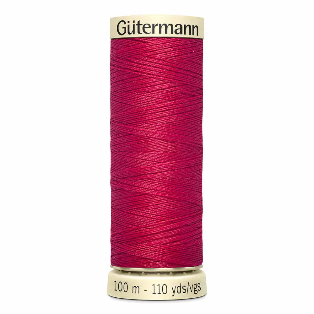 Sew-All Thread - 100m Gutermann - Red, Pink & Purple Threads