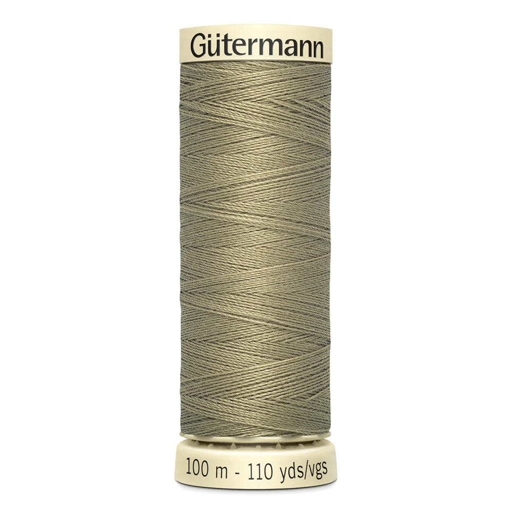 Sew-All Thread - 100m Gutermann - White, Beige & Brown - Image 26
