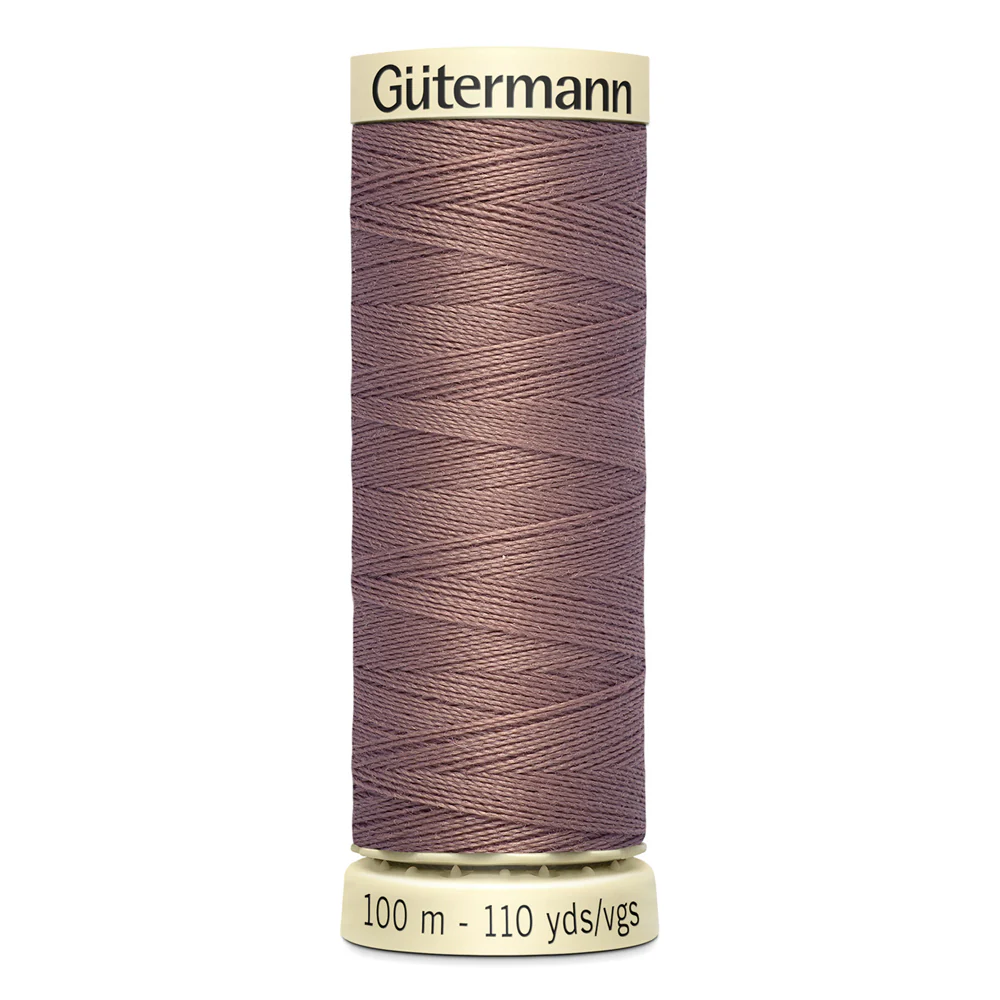 Sew-All Thread - 100m Gutermann - White, Beige & Brown - Image 33