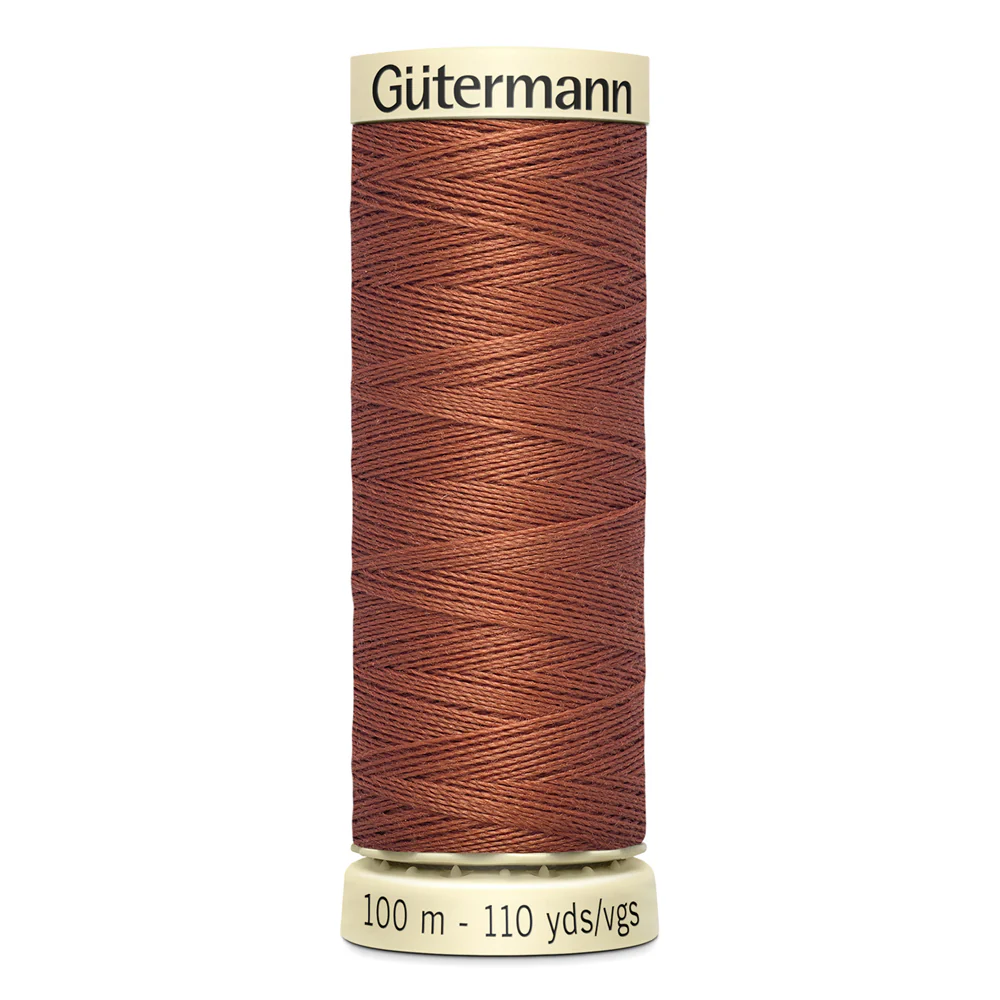 Sew-All Thread - 100m Gutermann - White, Beige & Brown - Image 41