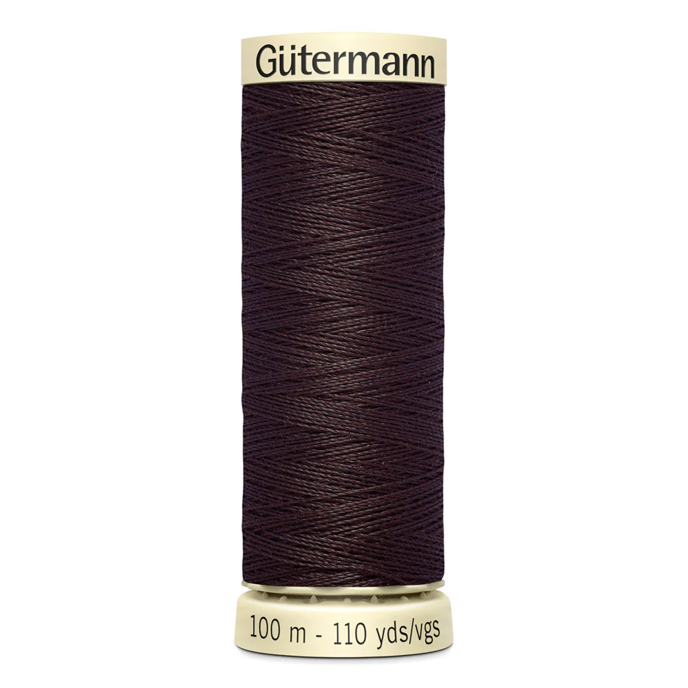 Sew-All Thread - 100m Gutermann - White, Beige & Brown - Image 56