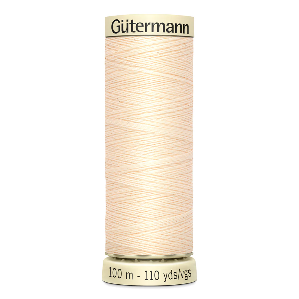 Sew-All Thread - 100m Gutermann - White, Beige & Brown - Image 62