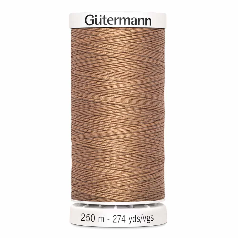 Gutermann Sew-All Thread - 250m - White, Beige & Brown - Image 23
