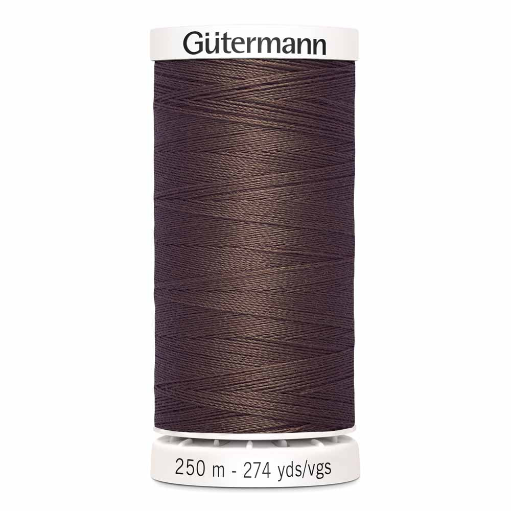 Gutermann Sew-All Thread - 250m - White, Beige & Brown - Image 36