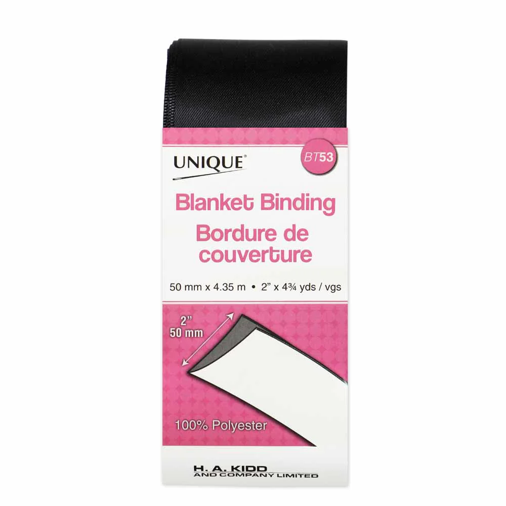 Satin-Weave Blanket Binding - 2" x 4.35m - Unique Brand - Image 2
