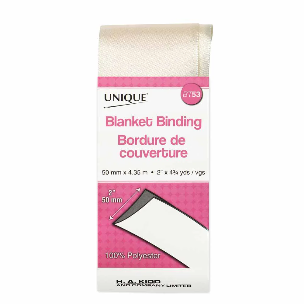 Satin-Weave Blanket Binding - 2" x 4.35m - Unique Brand - Image 3