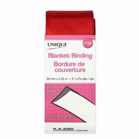 Satin-Weave Blanket Binding - 2" x 4.35m - Unique Brand - Image 6