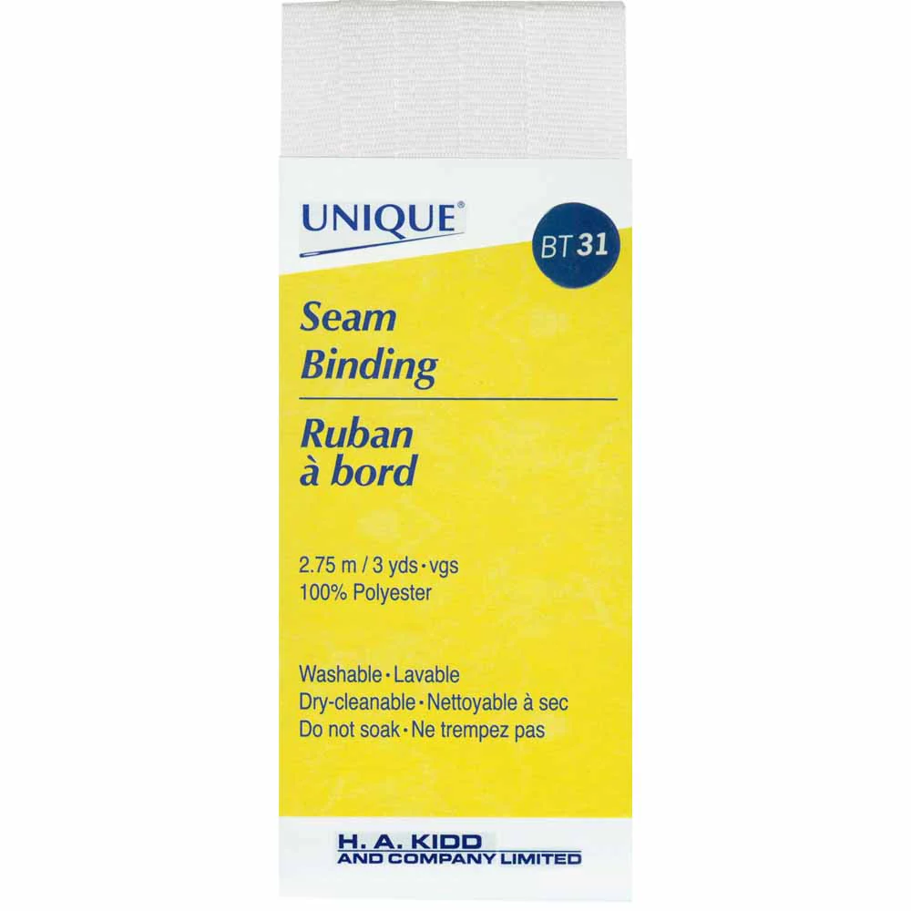Seam Binding - 2.75m - Unique Brand