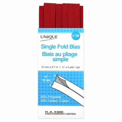 Single Fold Bias - 12mm x 3.7m - Unique Brand - Image 6