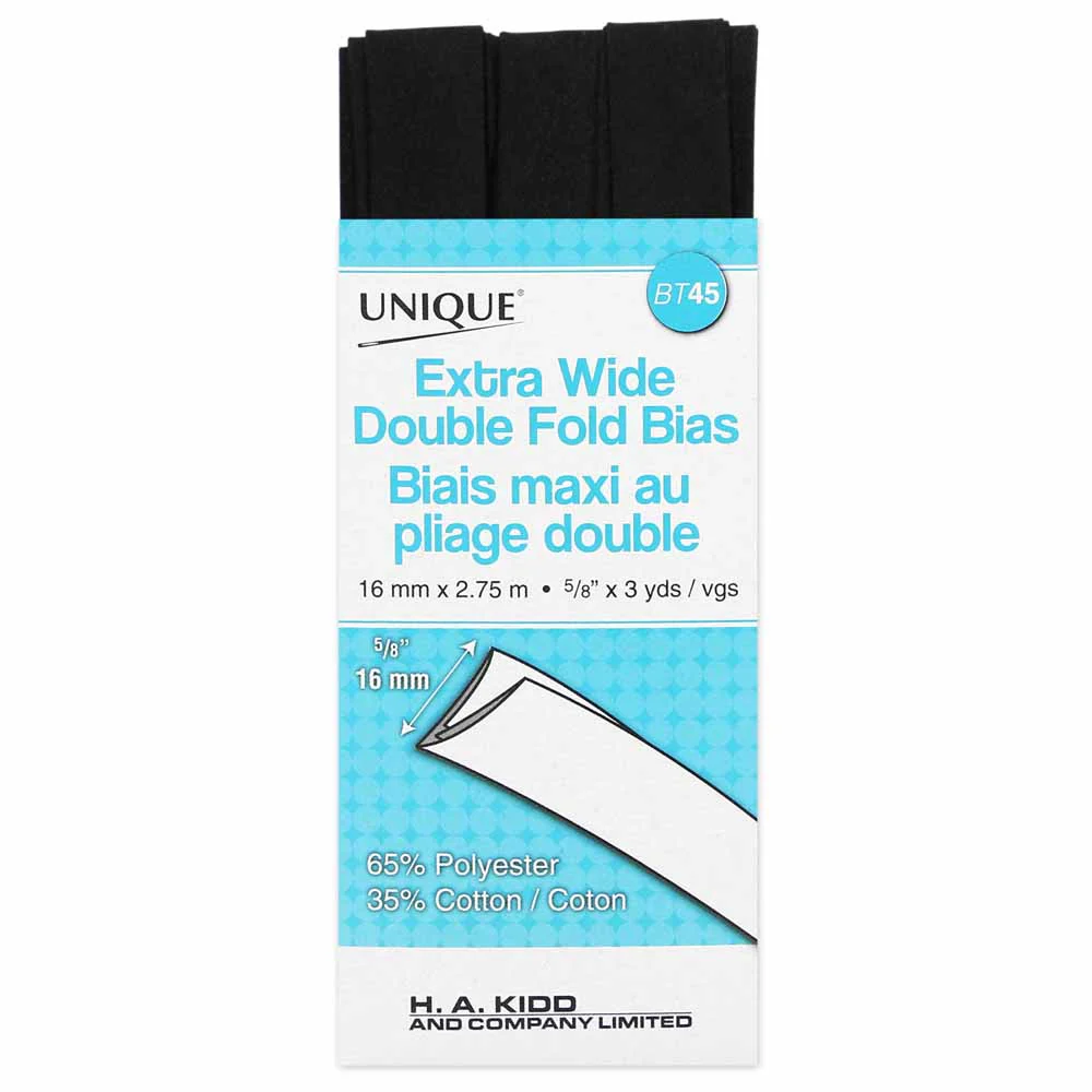 Extra Wide Double Fold Bias - 16mm x 2.75m - Unique Brand - Image 2