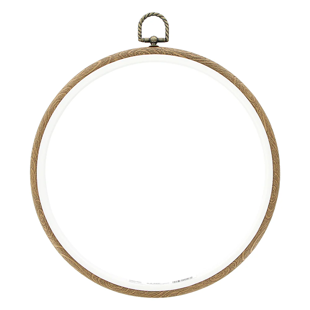 Plastic Woodgrain Hoop - Round - Image 4