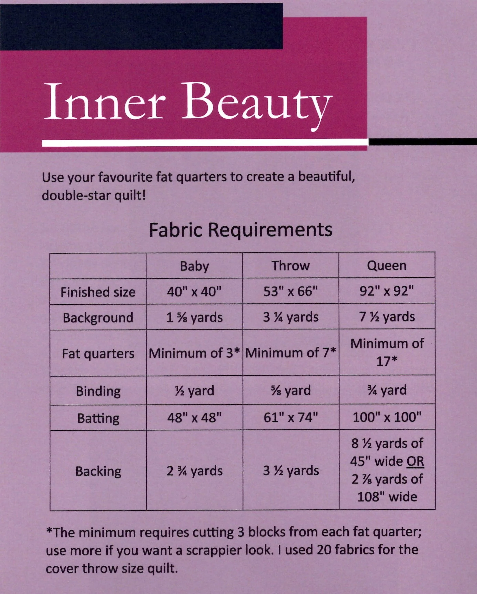 Inner Beauty - Quilting Pattern - Devoted Quilter - Image 2
