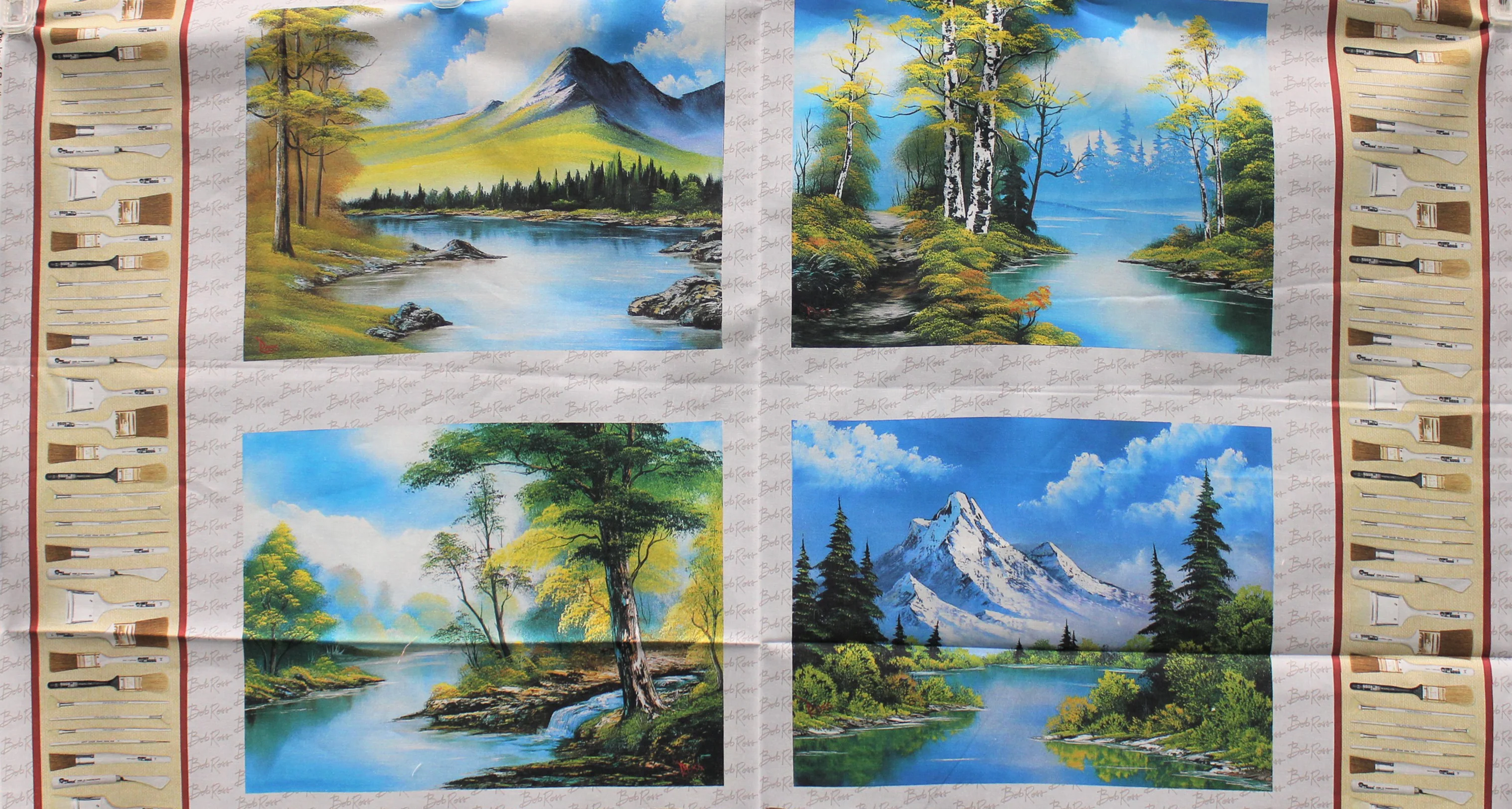 Bob Ross The Joy of Painting - 45" - 100% Cotton - Image 6