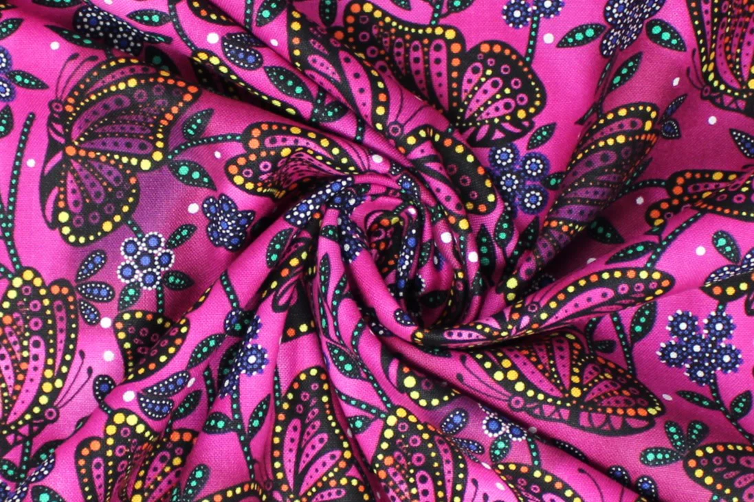 Butterflies - 45" - 100% cotton - Image 7