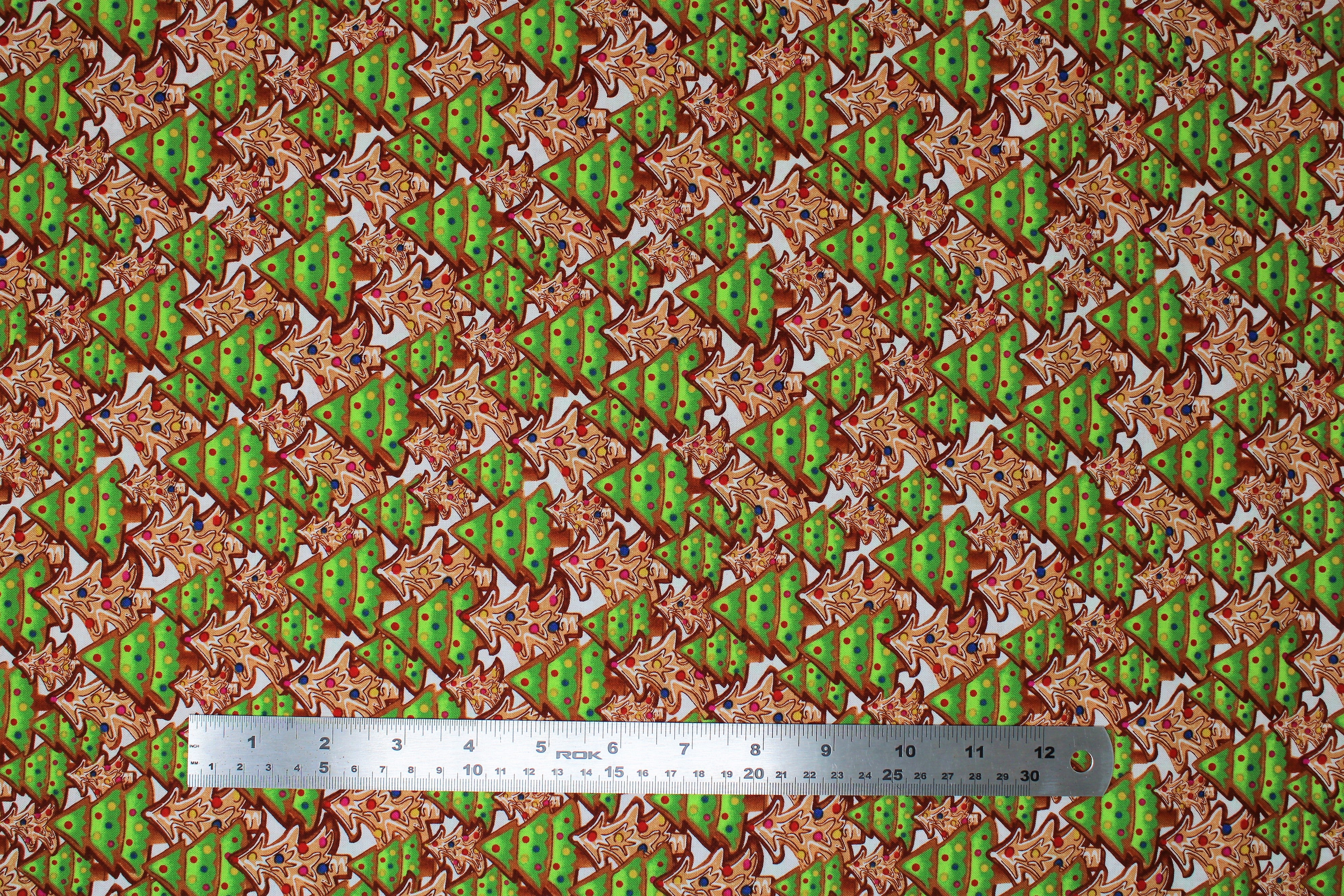 Gingerbread Factory - 45" - 100% Cotton - Image 6