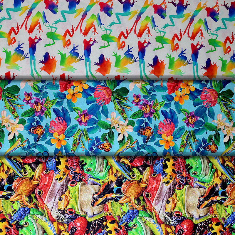Jewels of the Jungle - 44/45" - 100% Cotton