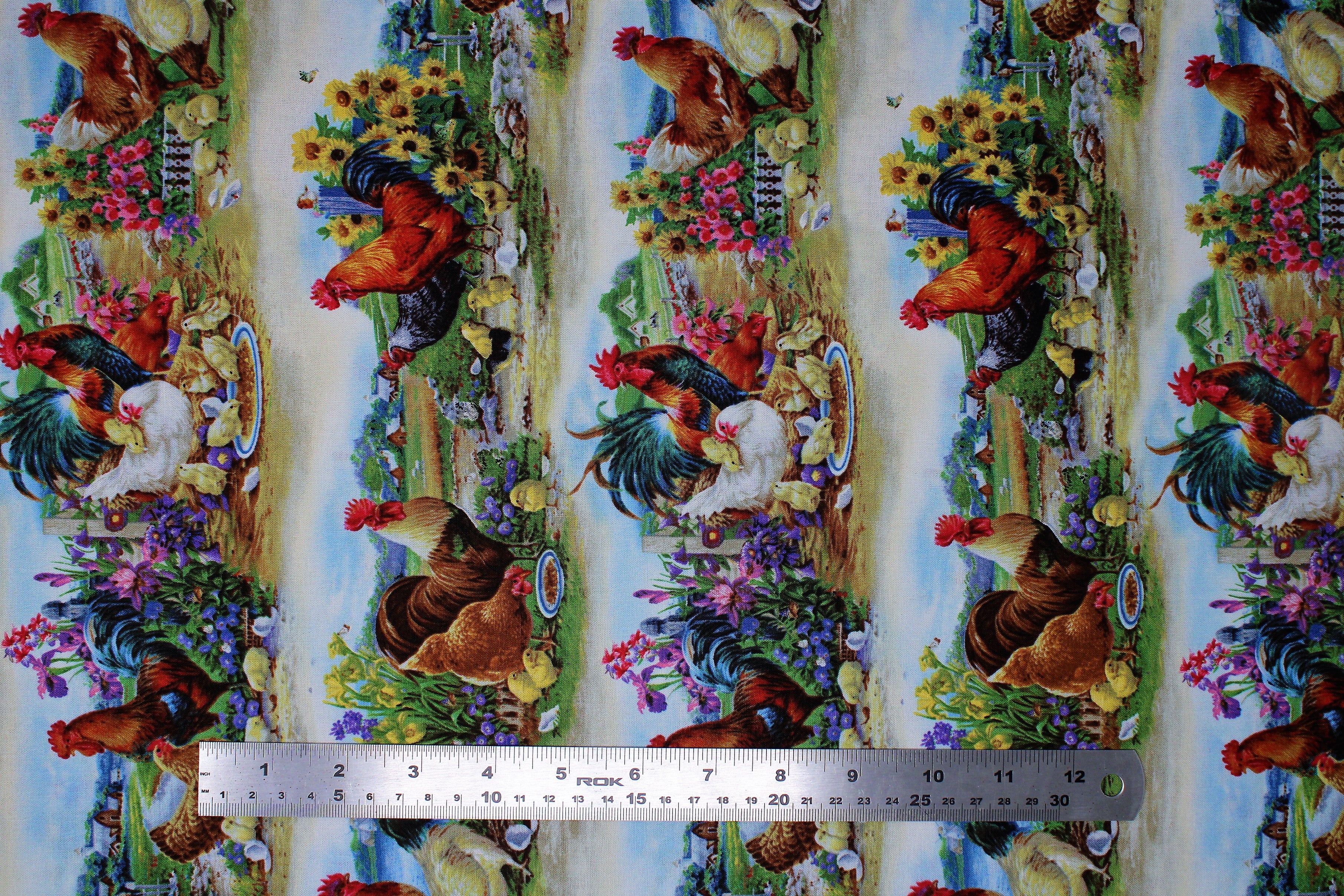 Joyful Countryside - 45" - 100% Cotton - Image 3
