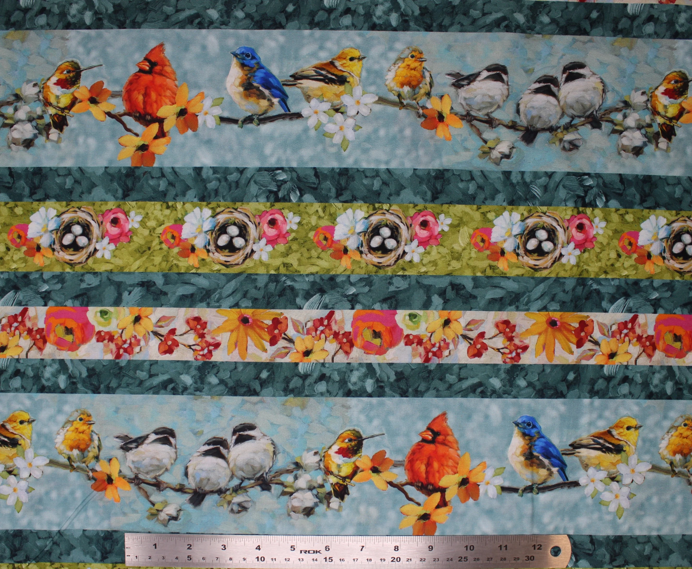 Joyful Garden - 44/45" - 100% Cotton - Image 5