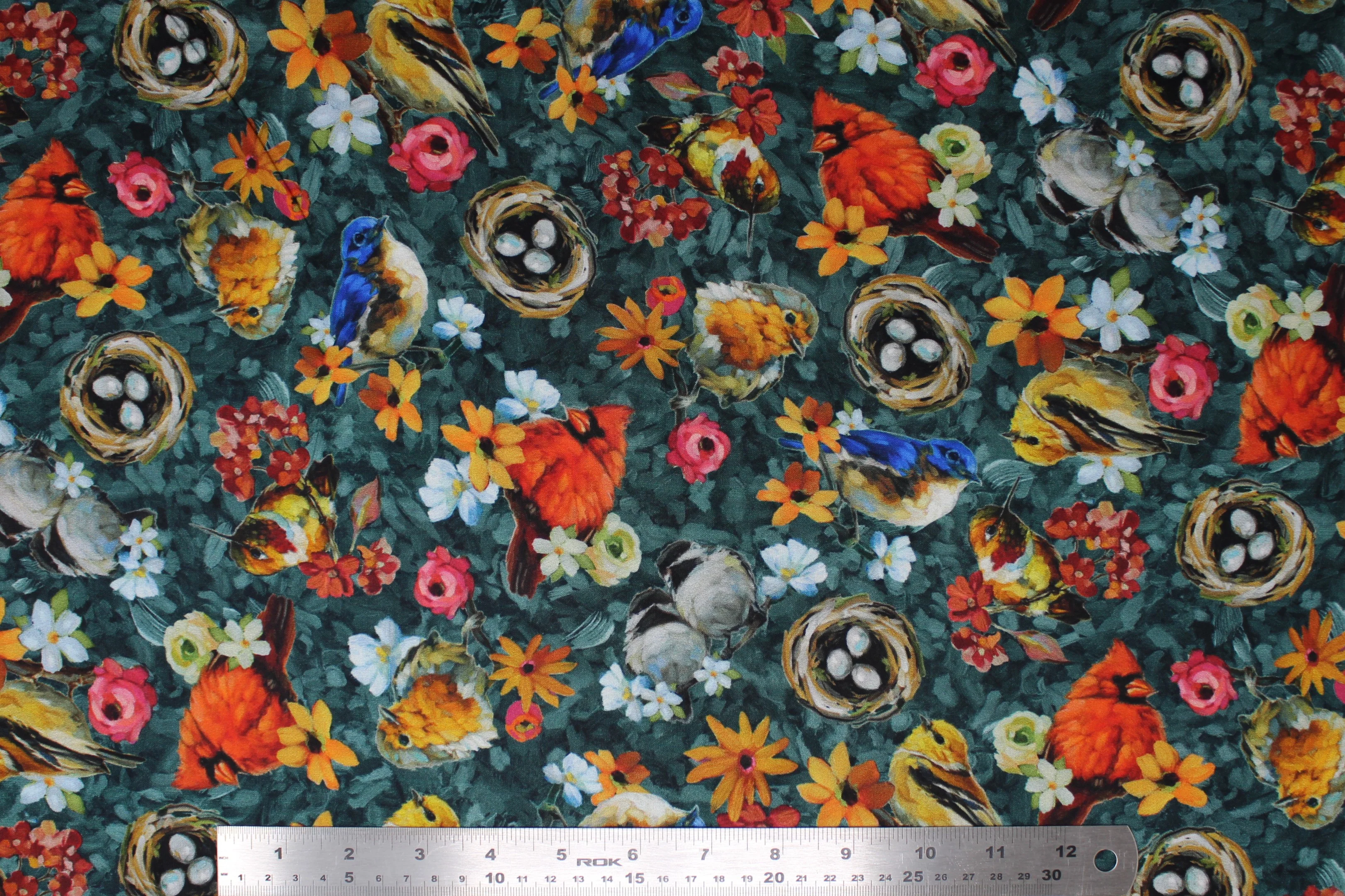 Joyful Garden - 44/45" - 100% Cotton - Image 7