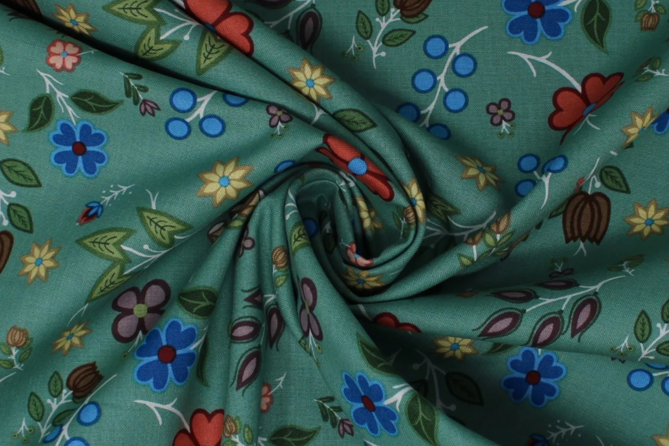 Native Floral 6 - 45'' - 100% cotton - Image 16