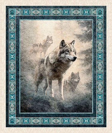 Running With The Pack - 44/45" - 100% cotton - Image 2