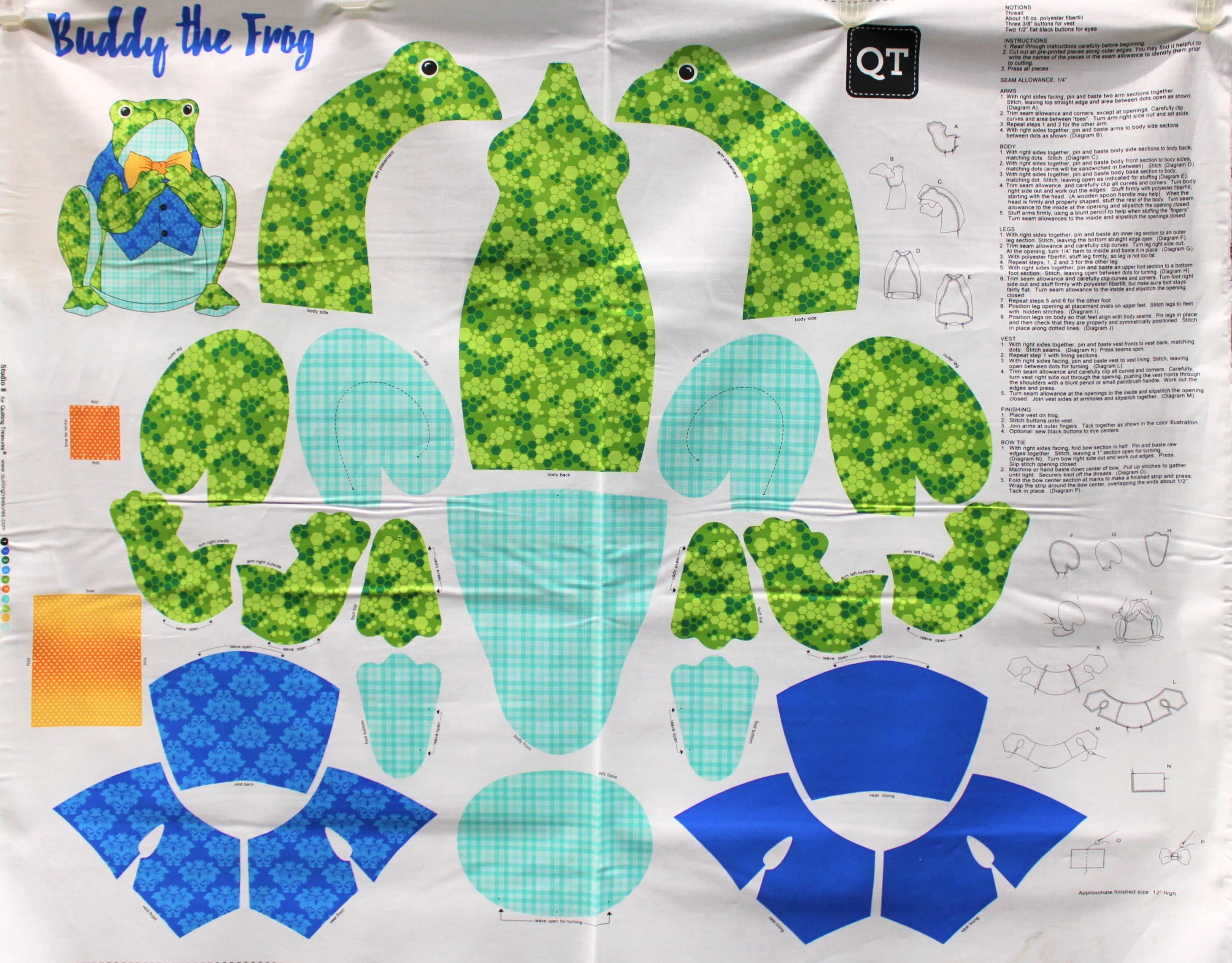 Sew & Go Panels - 45" - 100% Cotton - Image 6