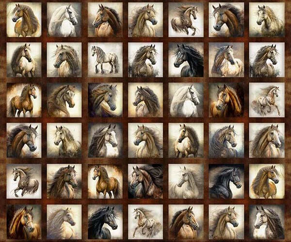 Stallion Song - 45" - 100% cotton - Image 5