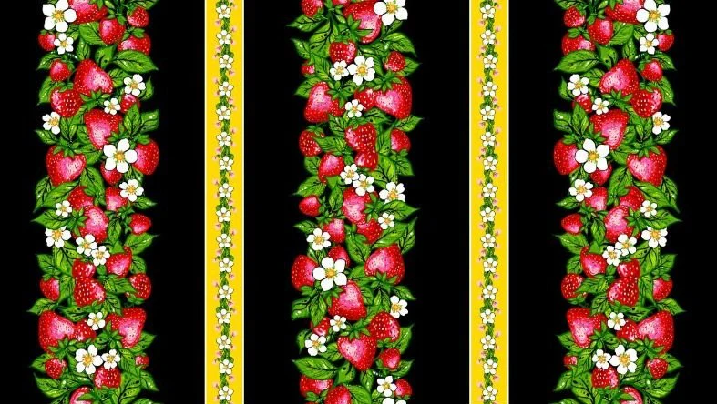 Strawberry Dreamcatcher - 43/44" - 100% cotton - Image 6