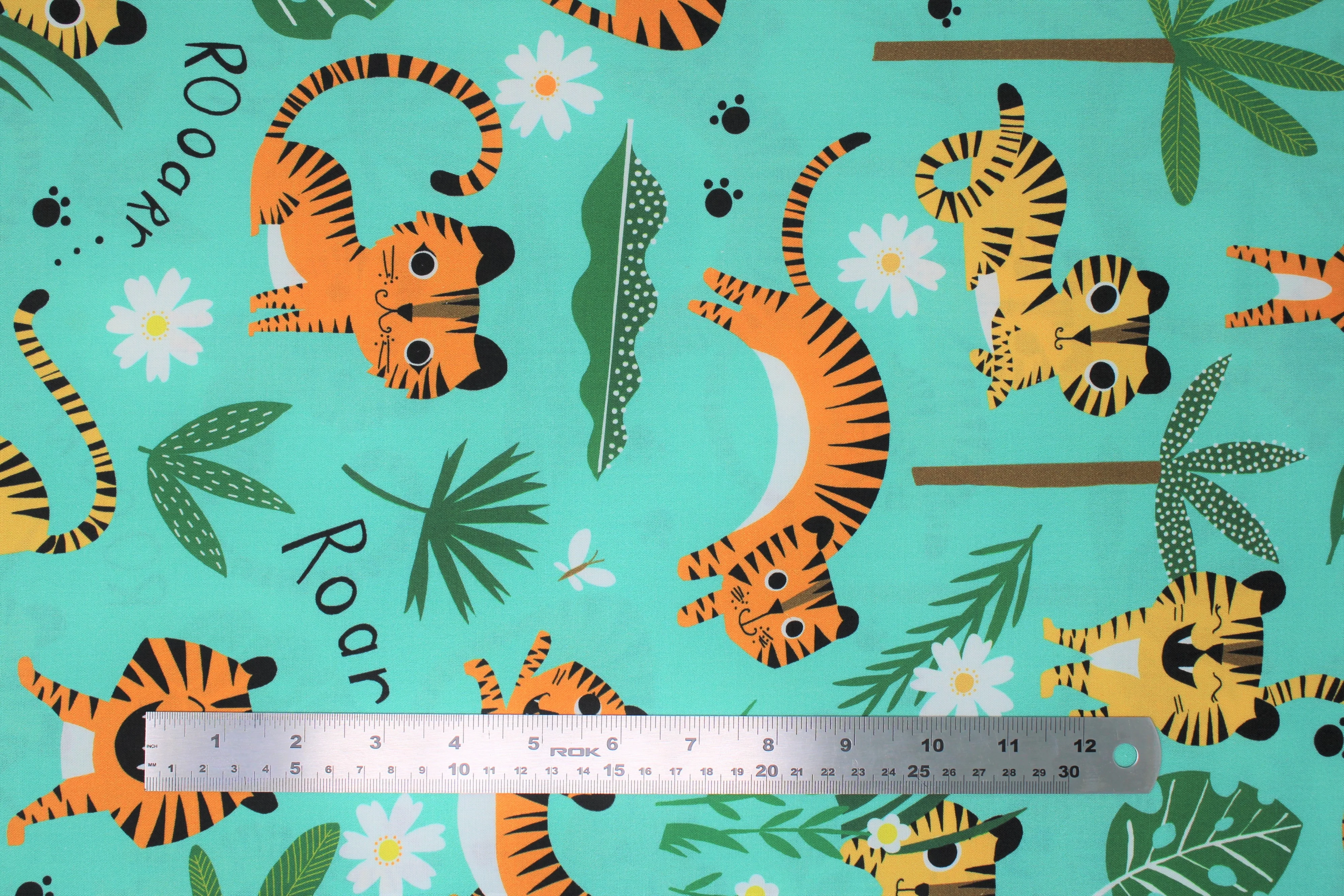 Tiger Tails - 44/45" - 100% Cotton - Image 2